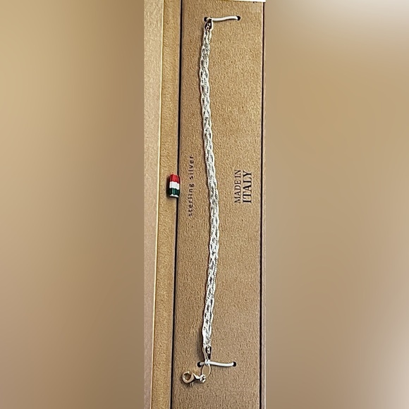 Mia Fiore Italy 925 Sterling SilverBracelet 7" New In Box - Picture 2 of 7